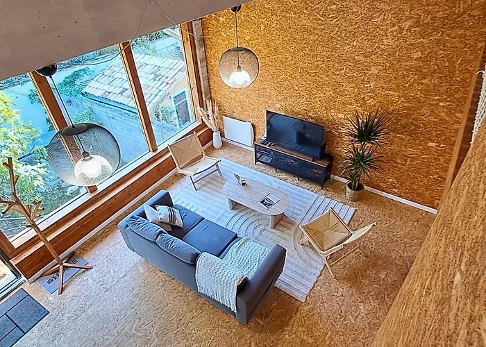 公寓 Loft Medoc Chaleureux I Calme Et Teletravail *