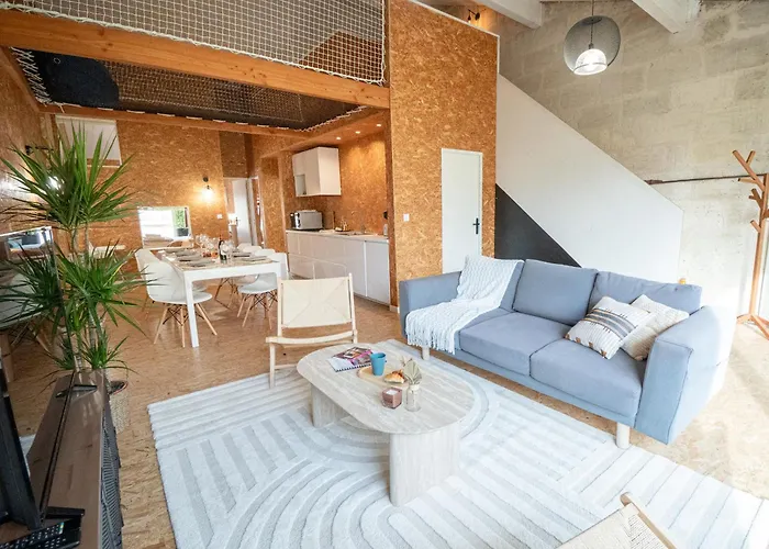 Loft Medoc Chaleureux I Calme Et Teletravail * 马考